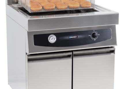 Elektrisk wienerbrød friture med skab 35 liter