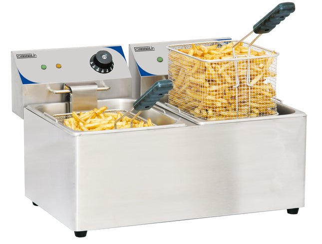 Elektrisk frituregryde 2 x 8 liter
