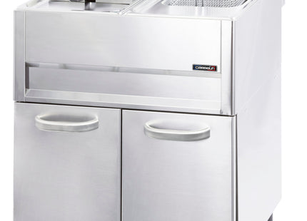 Elektrisk fritstående friture 2 x 13 liter