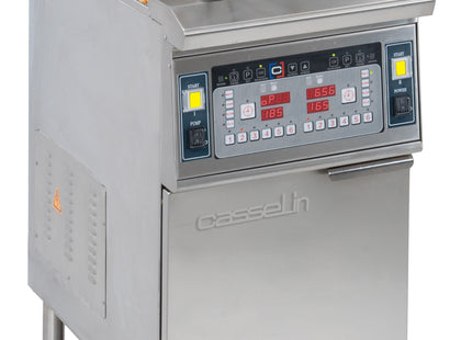 Elektrisk frituregryde med filtrering 2 x 12 liter 17kW