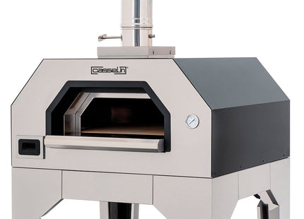 Brændefyret pizzaovn 4 pizzaer 35 cm