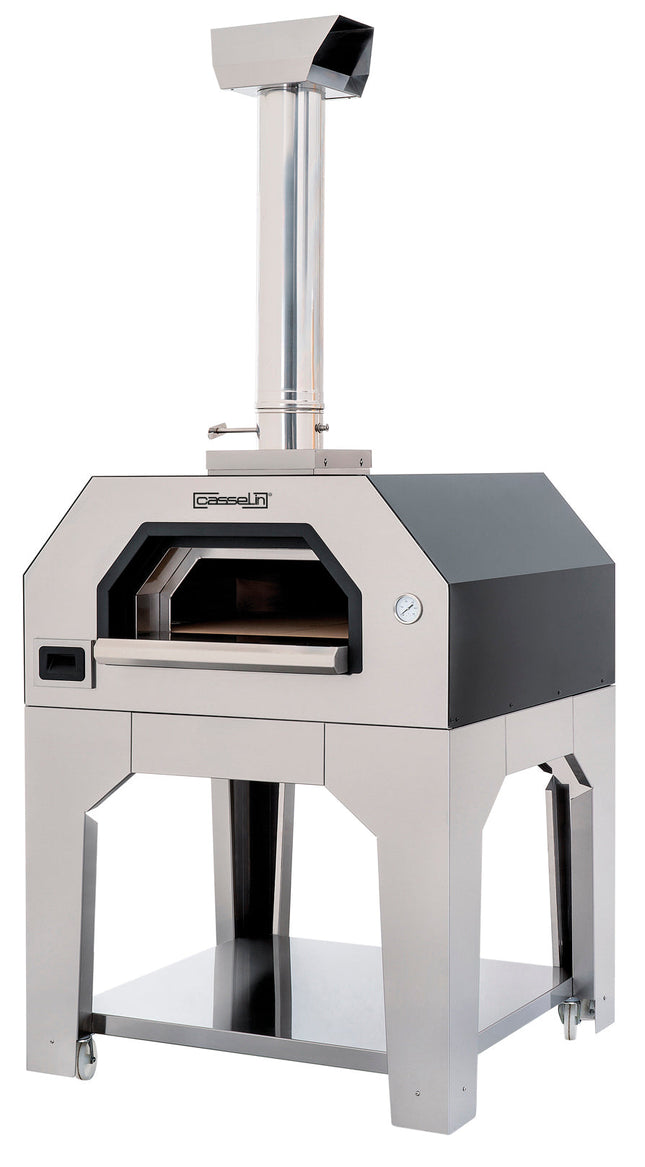 Brændefyret pizzaovn 4 pizzaer 35 cm