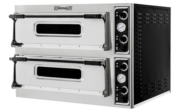 Elektrisk pizzaovn 2x4 pizzaer 32 cm