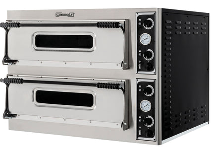 Elektrisk pizzaovn 2x6 pizzaer 35 cm