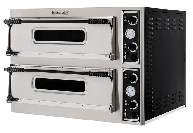 Elektrisk pizzaovn 2x6 pizzaer 35 cm