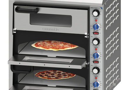 Elektrisk pizzaovn 3 kamre 35 cm