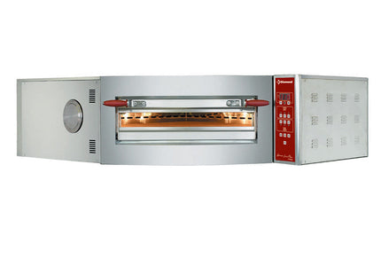 El-ovn, hjørneenhed, 1 værelse, 8 pizzaer Ø 350 mm
