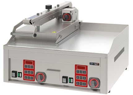 Elektrisk kontaktgrill - burgergrill - Halvautomatisk dobbelt 1 musling
