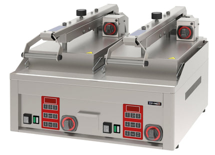 Elektrisk kontaktgrill - burgergrill - Halvautomatisk dobbelt
