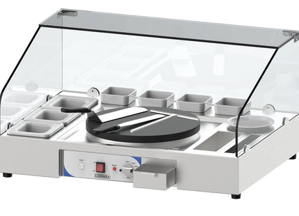 Serveringsstation til crêpeplade