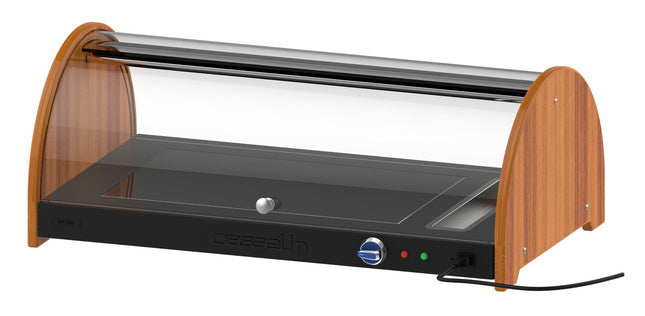 Opvarmet roll-top buffet display
