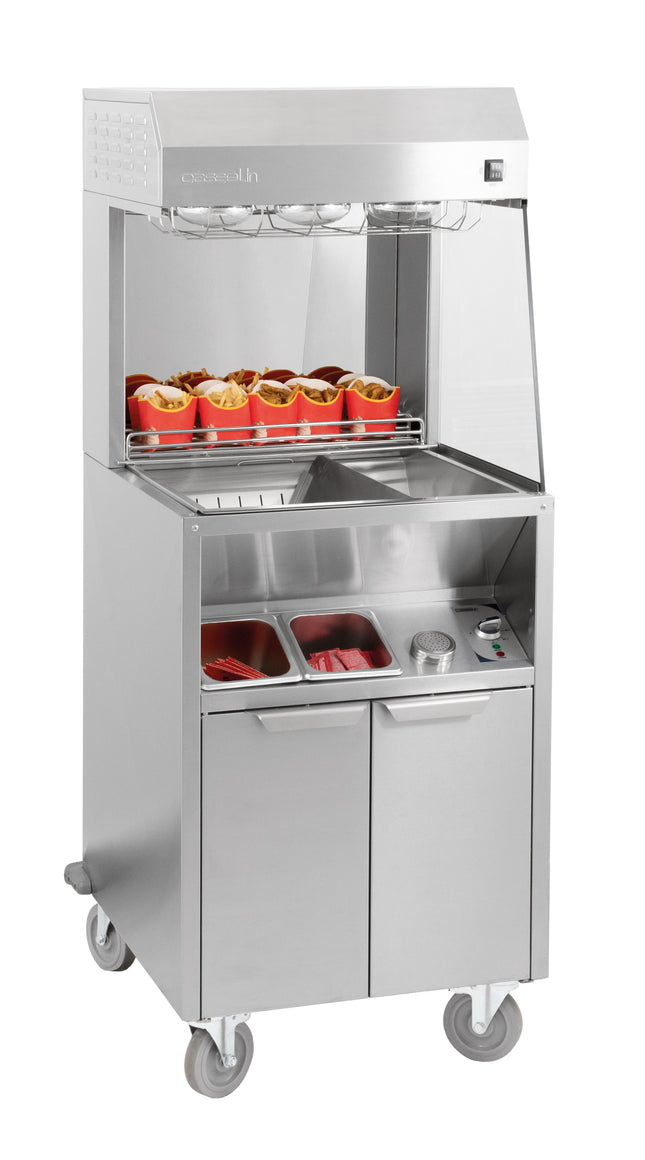 Friture varmer dobbelt opvarmning 600