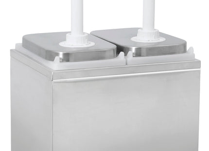 Dobbelt pumpedispenser 2 x 2 L