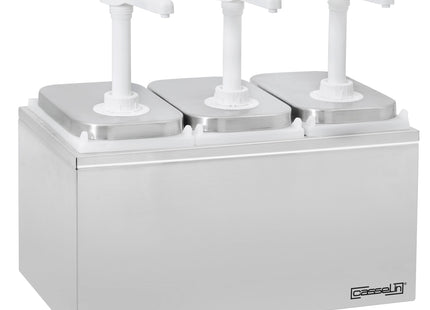 Triple pump dispenser 3 x 2 L
