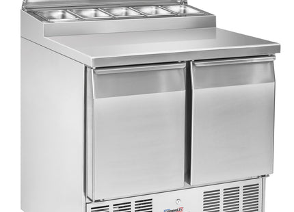Saladette 2 låger 5 x GN 1/6