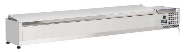 Bordmodel saladette med låg 10 x GN 1/4