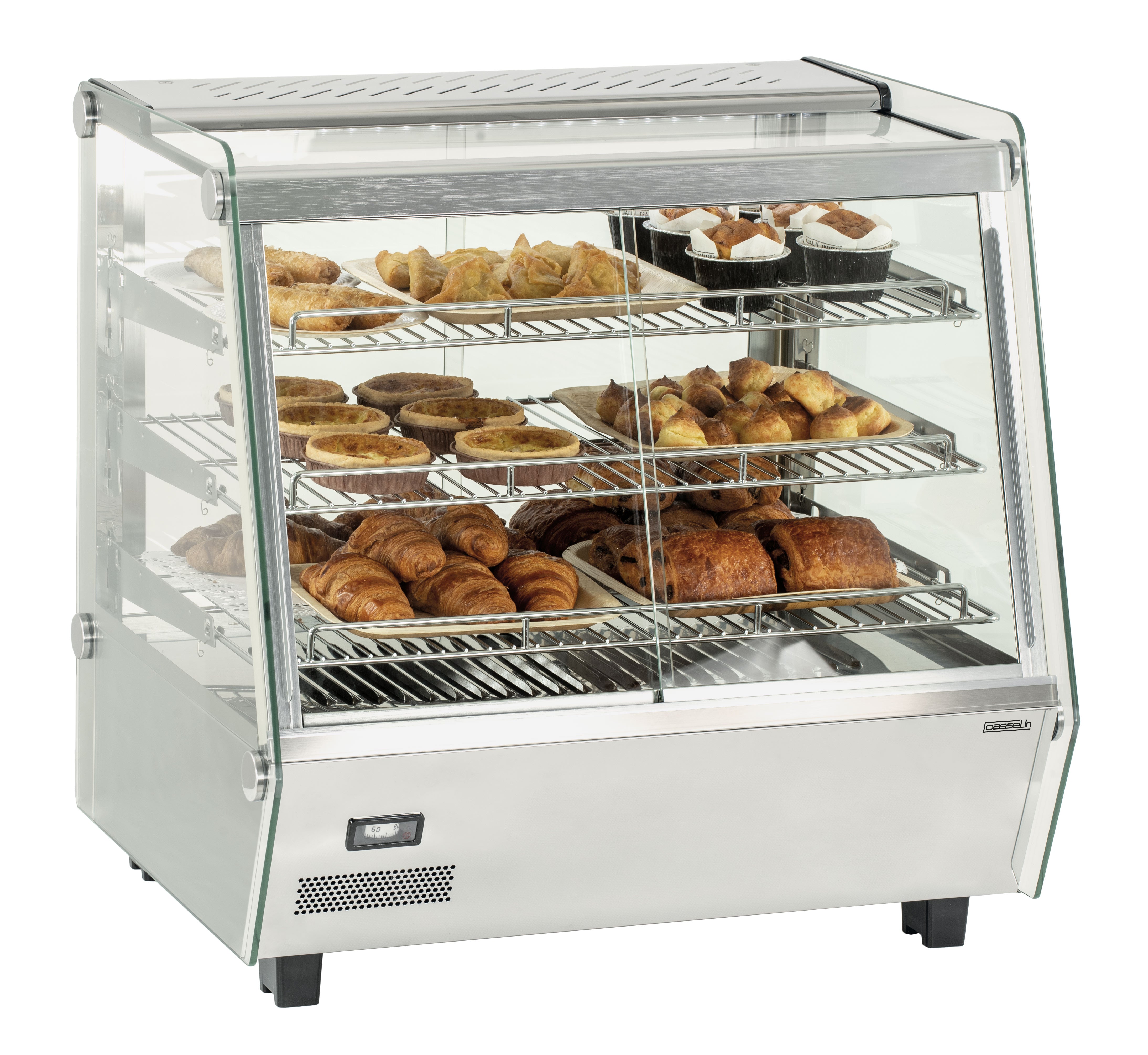 Opvarmet Vitrine 125 L