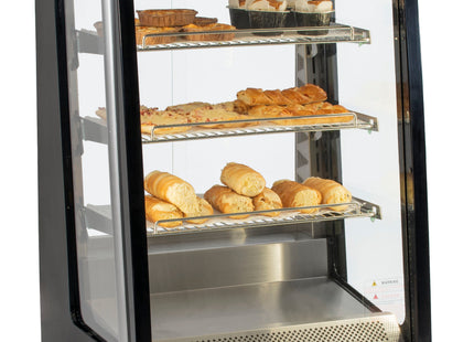 Opvarmet vitrine 178 L