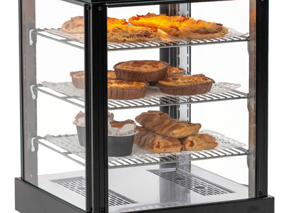 Opvarmet vitrine 59 L
