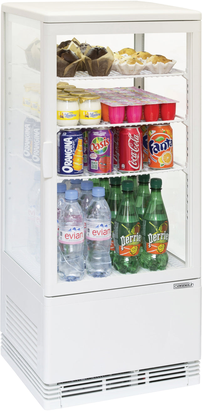 Displaykøleskab 78 liter - Hvid