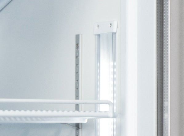 Køleskab / Displaykøleskab - 1200 liter - Hvid/Sølv