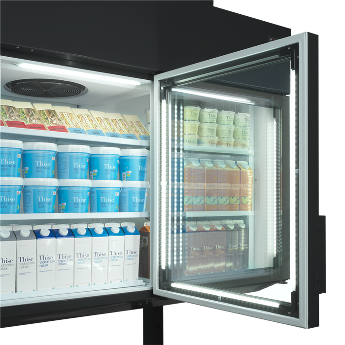Displayfryser/køler - 779 liter - væg MTF185B
