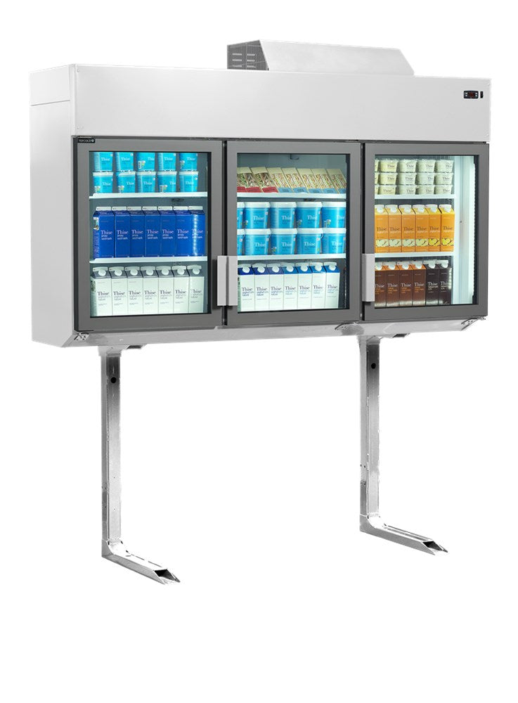 Displayfryser/køler - 779 liter - væg MTF185