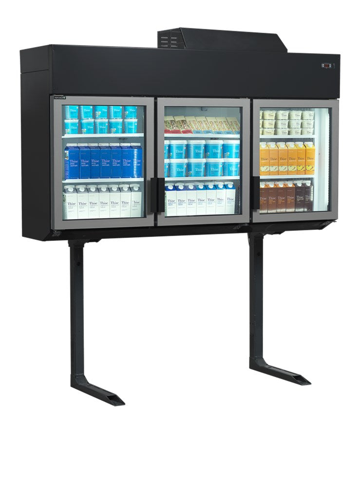 Displayfryser/køler - væg - 893 liter - MTF210B