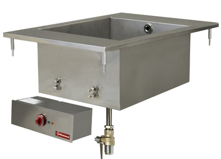 El-bain-marie GN 1/1, indbygning