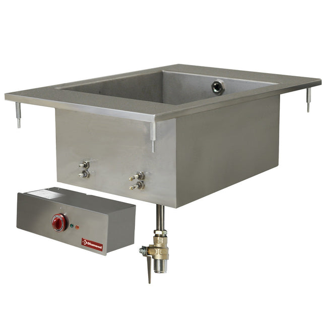 El-bain-marie GN 1/1, indbygning