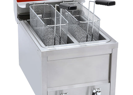 Elektrisk friture 2 x 8 lit. - TOP