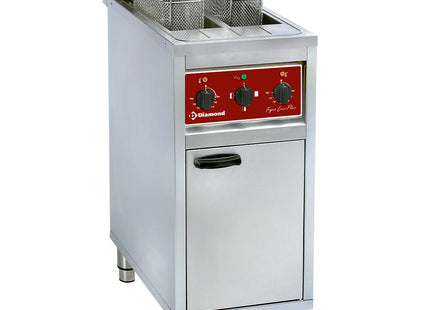 Elektrisk friture 2 x 10 Lit med underbord