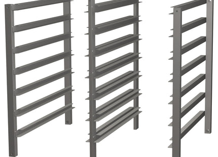 Rack med skinner for support SCF-DGV-S
