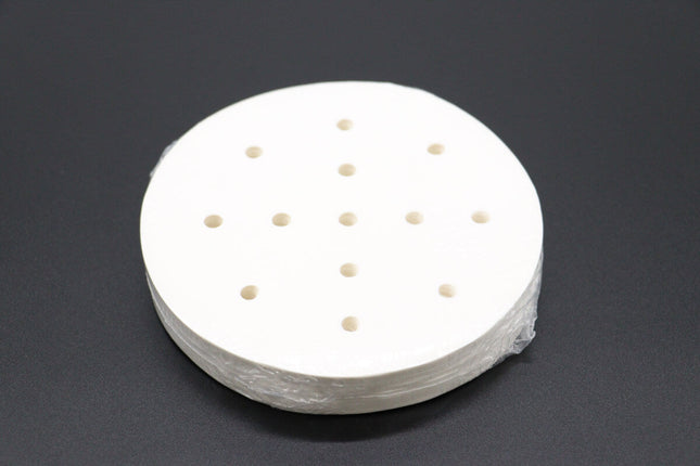 Hamburgerark 130 mm - Hvidt papir - 500 stk