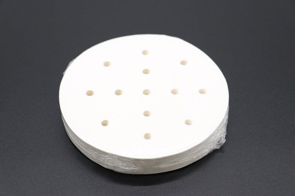 Hamburgerark 130 mm - Hvidt papir - 500 stk.