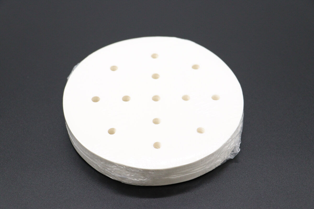 Hamburgerark 130 mm - Hvidt papir - 500 stk.
