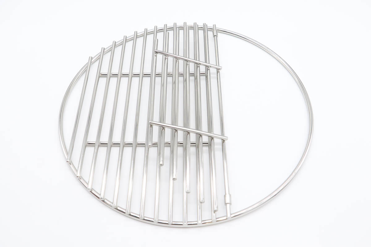 Grillplade i rustfrit stål 32 cm