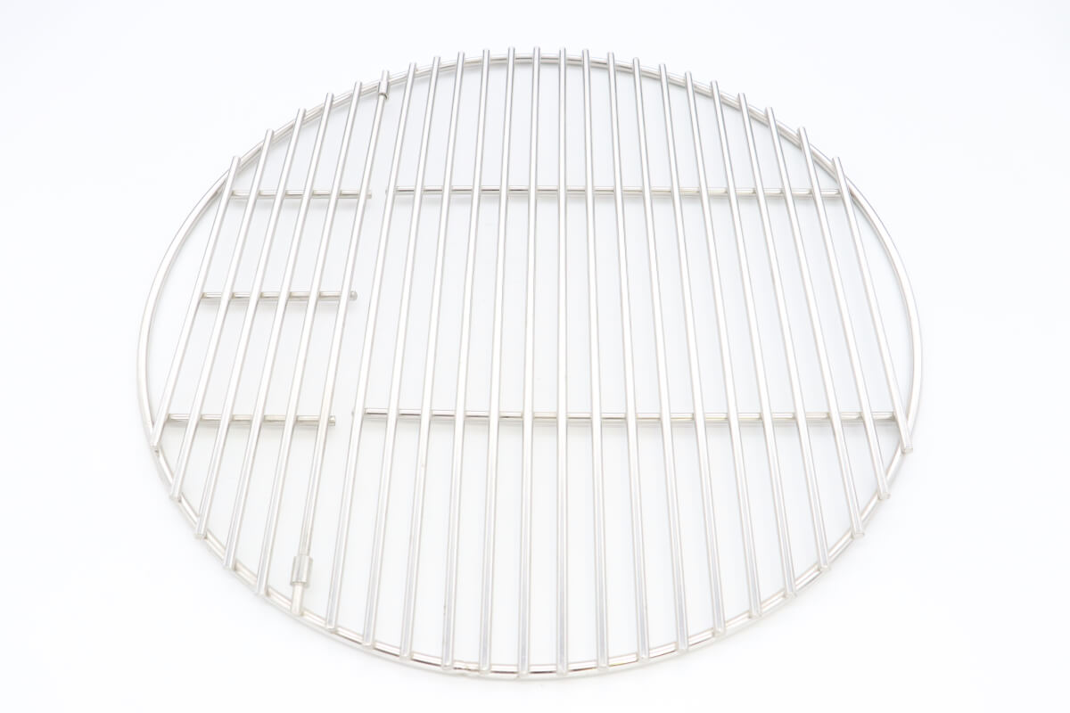 Grillplade i rustfrit stål 38 cm