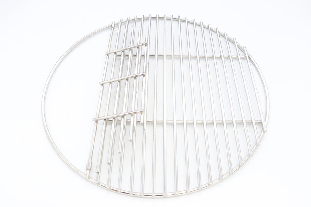 Grillplade i rustfrit stål 38 cm