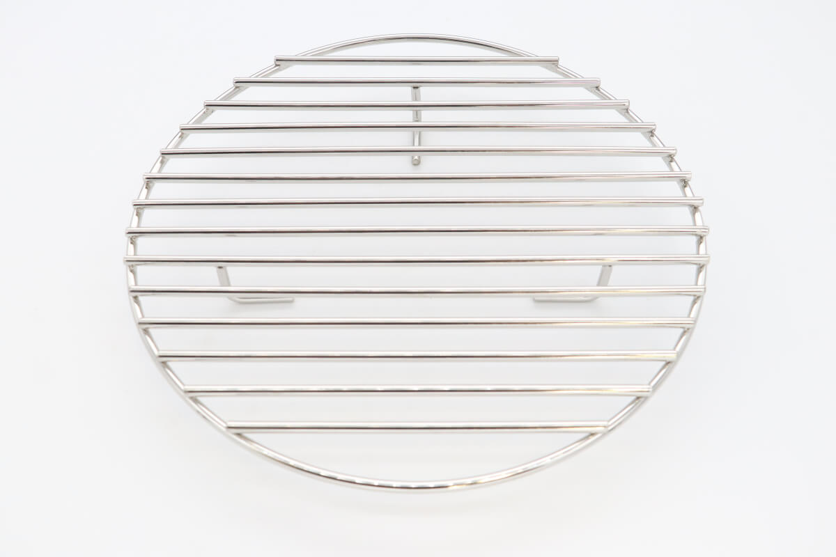Grillplade i rustfrit stål 27 cm