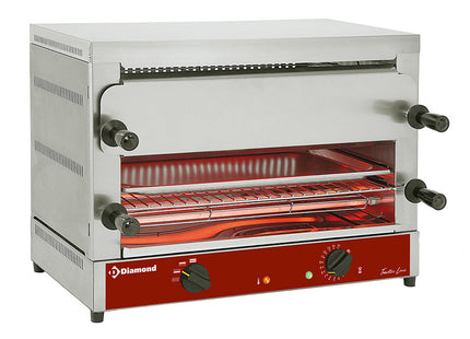 Elektrisk brødrister-salamander GN 1/1, 2 etager (520x320), "Quartz"