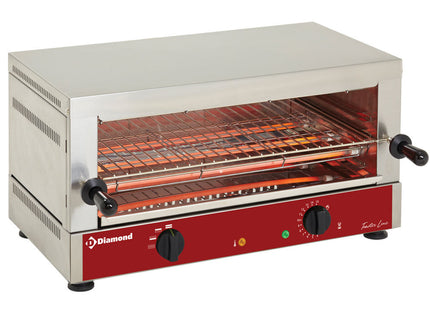 Elektrisk brødrister-salamander GN 1/1, 1 etage (520x320), "Quartz"