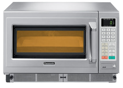 Professionel mikroovn 1350 W, "kombi" rustfrit stål