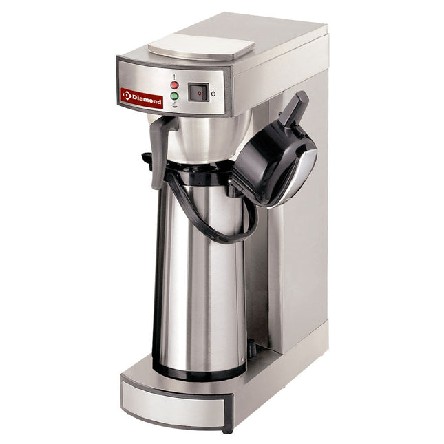 Kaffeperkolationsmaskine - 1 gruppe med termokande 2,2 Lit. - Halvautomatisk