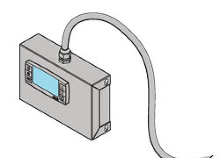 Mulighed: Supplerende kabel til adskilt kontrolpanel (15 meter)