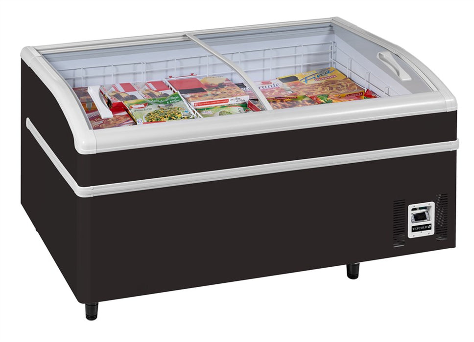 Supermarkedskøler / -fryser i sort-SHALLOW 150B-CF