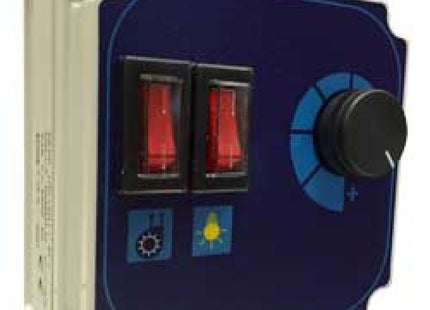 Hastighedsvariator, switch LED