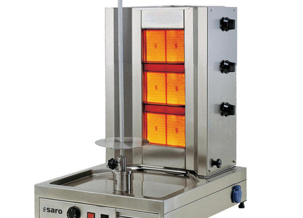Gas kebab / gyros grill
model TILLA 3