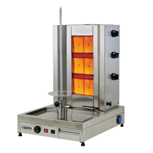 Gas kebab / gyros grill
model TILLA 3