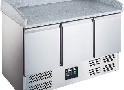 Pizzabord - med glasplade - Mål: 1400 x 700 x 866/1016 mm - Model: ES 903 PZ